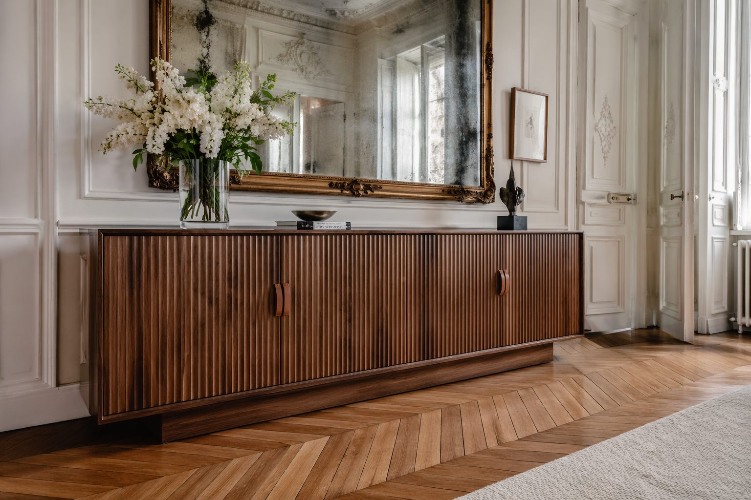 Bespoke sideboard console solid wood